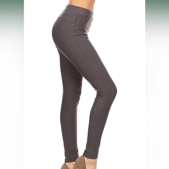 CHARCOAL Leggings Depot Leggings (Sz 1XL -2XL) - Picture 4 of 10